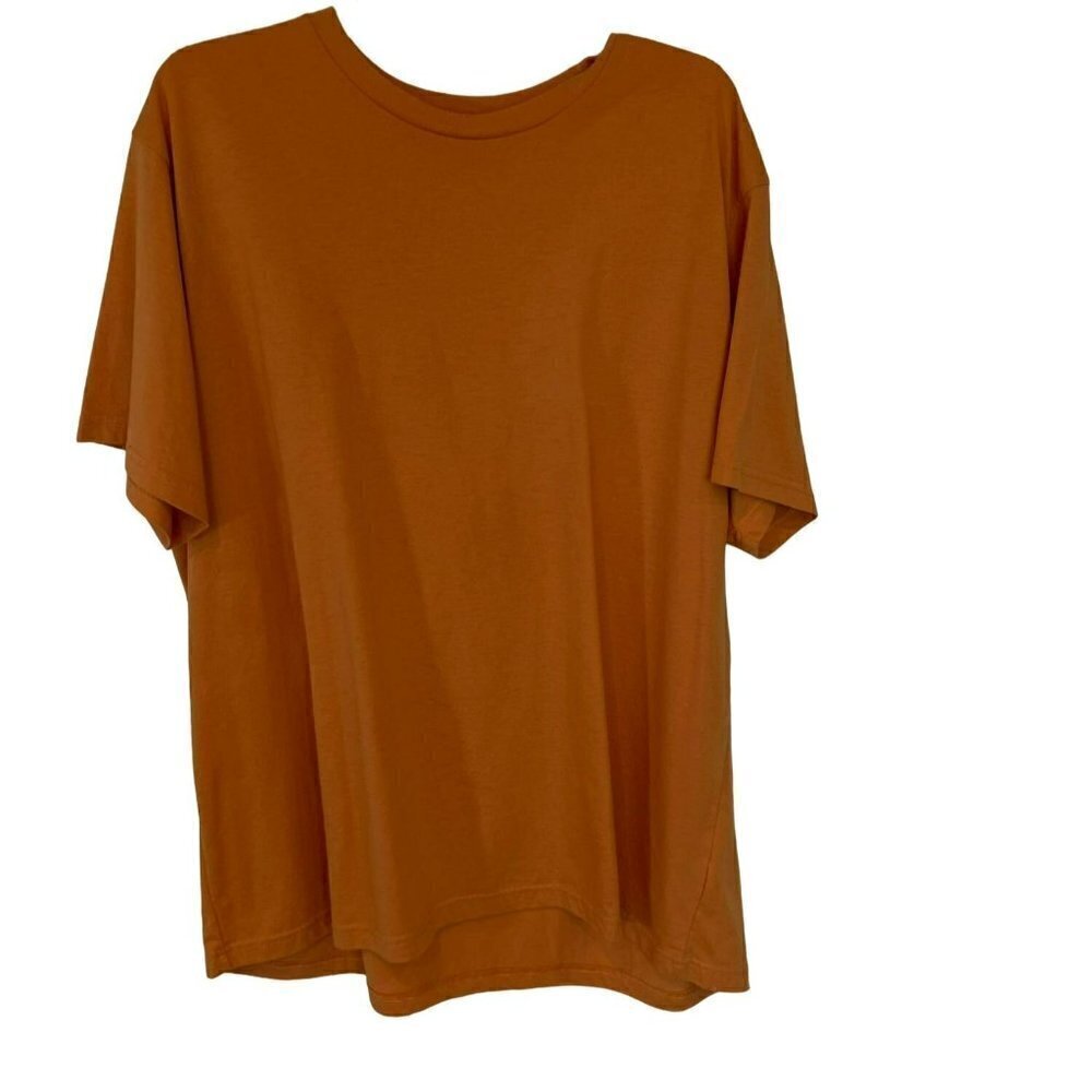 George Set of 2 Men's Short Sleeve Crew Neck Pullover Tees Size 2XL Orange/Pink - Picture 6 of 13